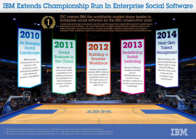 IBM Enterprise Social Software Infographic